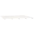 Cadre de lit blanc 180x200 cm bois de pin massif