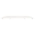 Cadre de lit blanc 180x200 cm bois de pin massif