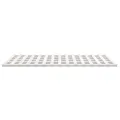 Cadre de lit blanc 180x200 cm bois de pin massif