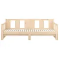 Lit coulissant Bois de pin solide 2x(80x200) cm