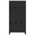Armoire à casiers Anthracite 90x45x180 cm Acier