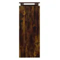 Table console Chêne fumé 102x30x80 cm Bois d'ingénierie