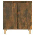 Buffet Chêne fumé 60x35x70 cm Bois d'ingénierie