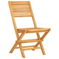Chaises de jardin pliantes 2 pcs 47x62x90 cm bois massif teck