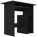Bureau Noir 80 x 45 x 74 cm Aggloméré