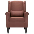 Fauteuil Marron Tissu