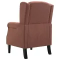 Fauteuil Marron Tissu