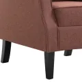 Fauteuil Marron Tissu