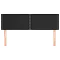 Têtes de lit 2 pcs Noir 72x5x78/88 cm Similicuir