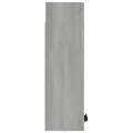 Armoire de salle de bain murale Sonoma gris 32x20x67 cm