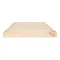 Cadre de lit 90x190 cm simple bois massif de pin