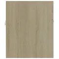 Armoire d'évier Chêne sonoma 90x38,5x46 cm Aggloméré
