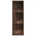 Armoire d'angle Chêne marron 33x33x100 cm Bois d'ingénierie