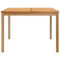 Table à dîner de jardin 110x110x77 cm Bois de teck solide