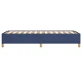 Cadre de lit Bleu 80x200 cm Tissu