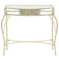 Table d'appoint Style français Métal 82 x 39 x 76 cm Doré