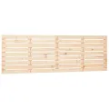 Tête de lit murale 186x3x63 cm Bois massif de pin