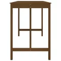 Table de bar Marron miel 180x80x110 cm Bois massif de pin
