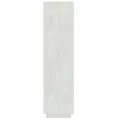 Bibliothèque/Séparateur de pièce Blanc 40x35x135 cm Pin massif