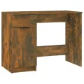 Bureau Chêne fumé 100x50x75 cm Bois d'ingénierie