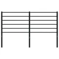 Tête de lit métal noir 160 cm