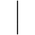 Tête de lit métal noir 160 cm