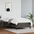 Cadre de lit Gris 90x200 cm Similicuir