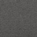cadre de lit Gris foncé 80x200 cm Tissu