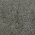 Chaises à manger lot de 2 gris clair tissu