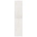 Bibliothèque/Séparateur de pièce Blanc 40x30x135,5cm Pin massif