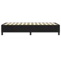 cadre de lit Noir 90x190 cm Tissu