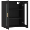 Armoire murale suspendue Noir 69,5x34x90 cm