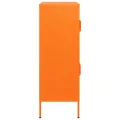 Armoire de rangement Orange 80x35x101,5 cm Acier