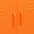 Armoire de rangement Orange 80x35x101,5 cm Acier