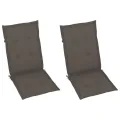 Chaise à bascule avec coussin Bambou