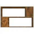 Bibliothèque Chêne fumé 100x24x63 cm Bois d'ingénierie