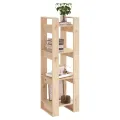 Bibliothèque/Séparateur de pièce 41x35x125 cm Pin massif