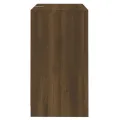 Buffet Chêne marron 70x41x75 cm Bois d'ingénierie