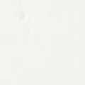 Cadre de lit Blanc Bois massif 135x190 cm Double