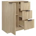 Buffet Chêne sonoma 60x30x70 cm Bois d'ingénierie