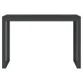 Bureau d'ordinateur Noir 110x60x73 cm Bois d’ingénierie