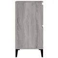 Buffet Sonoma gris 60x35x70 cm Bois d'ingénierie