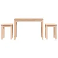 Tables gigognes 3 pcs Bois de pin massif