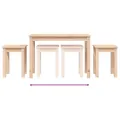 Tables gigognes 3 pcs Bois de pin massif