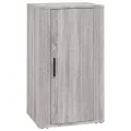 Buffet Sonoma gris 40x33x70 cm Bois d'ingénierie