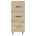 Buffet Chêne sonoma 34,5x34x90 cm Bois d'ingénierie