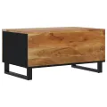 Table basse 80x50x40 cm Bois d'acacia solide et d'ingénierie