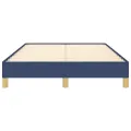 Cadre de lit Bleu 120 x 200 cm Tissu
