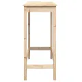 Table de bar 100x50x110 cm bois massif de pin