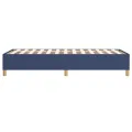 cadre de lit Bleu 90x200 cm Tissu